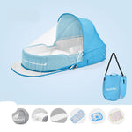 Baby Crib Multifunctional Folding Newborn Nest Toddler Bed Portable Sun Protection Mosquito Net Infant Camping Bed Travel Cot - Cindi Book