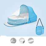 Baby Crib Multifunctional Folding Newborn Nest Toddler Bed Portable Sun Protection Mosquito Net Infant Camping Bed Travel Cot - Cindi Book