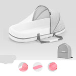Baby Crib Multifunctional Folding Newborn Nest Toddler Bed Portable Sun Protection Mosquito Net Infant Camping Bed Travel Cot - Cindi Book