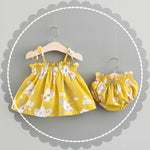 Baby New Summer Korean Princess Dress Baby Skirt Girl Dress Suit - Cindi Book