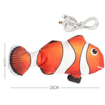 Simulation Fish Toy, Electric Cat Toy, Usb Charging, Beating Fish Plush Toy - Cindi Book