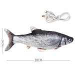 Simulation Fish Toy, Electric Cat Toy, Usb Charging, Beating Fish Plush Toy - Cindi Book