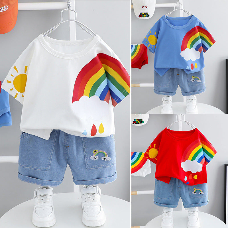 Baby Handsome Trendy Little Boy Summer Clothes - Cindi Book