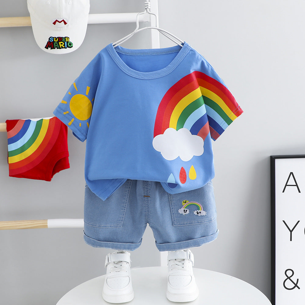 Baby Handsome Trendy Little Boy Summer Clothes - Cindi Book