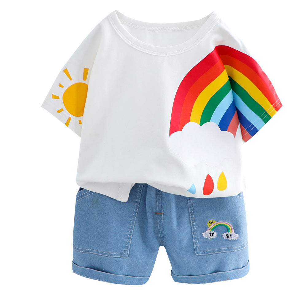 Baby Handsome Trendy Little Boy Summer Clothes - Cindi Book