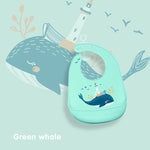 Baby Eating Silicone Bib Baby Stereo Waterproof - Cindi Book