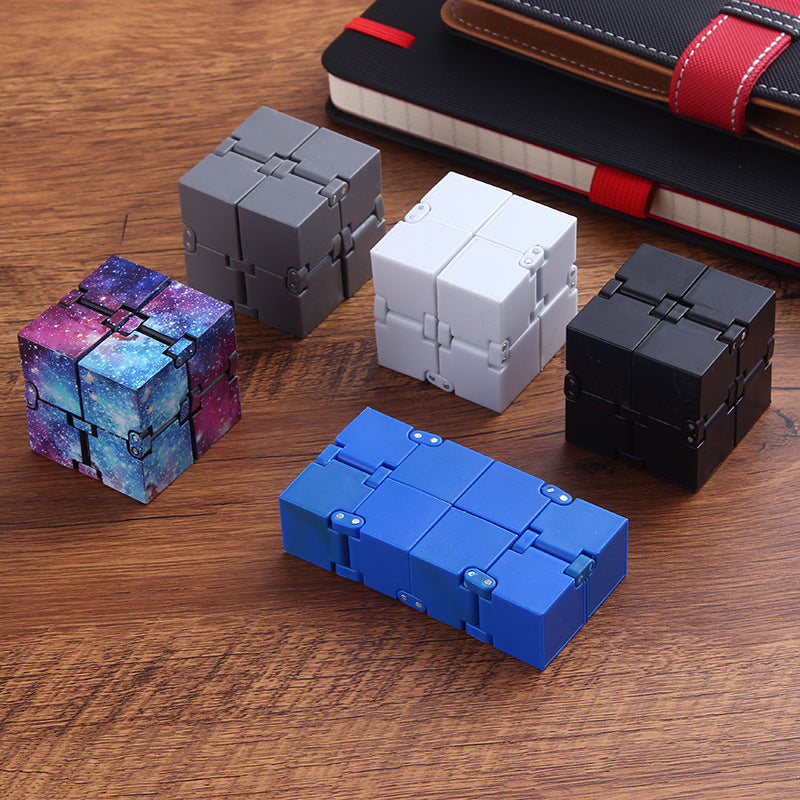 Infinity Cube Antistress Cube Stress Relief Cube Toy For Children Kids Women Men Sensory Toys For Autism Adhd - Cindi Book