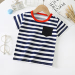 Children's Short-sleeved T-shirt cotton Baby Half-sleeved Bottoming Shirt - Cindi Book