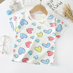 Children's Short-sleeved T-shirt cotton Baby Half-sleeved Bottoming Shirt - Cindi Book
