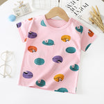 Children's Short-sleeved T-shirt cotton Baby Half-sleeved Bottoming Shirt - Cindi Book