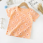 Children's Short-sleeved T-shirt cotton Baby Half-sleeved Bottoming Shirt - Cindi Book