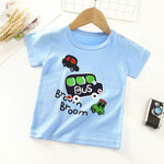 Children's Short-sleeved T-shirt cotton Baby Half-sleeved Bottoming Shirt - Cindi Book