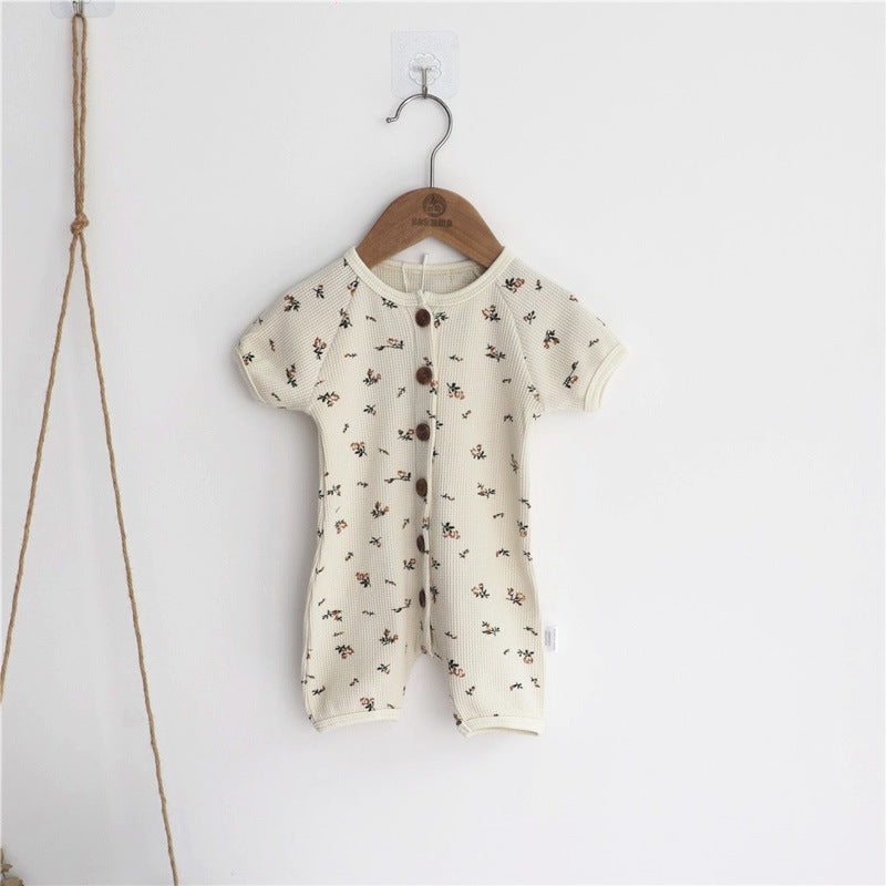 Printed Triangle Romper Baby Romper Bag Fart Clothes - Cindi Book