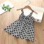 Sling Skirt Little Virgin Baby Cartoon Cute Sleeveless Dress Polka Dot Western Children's Skirt - Cindi Book
