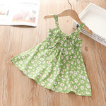 Sling Skirt Little Virgin Baby Cartoon Cute Sleeveless Dress Polka Dot Western Children's Skirt - Cindi Book