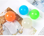 Luminous Sticky Ball Toys Sticky Wall Home Party Games Glow In The Dark Novelty Toys Decompression Squeeze Toy - Cindi Book