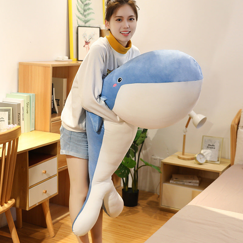 Plush Toy Cute Shark Doll Sleeping Pillow - Cindi Book