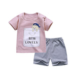 Pure Cotton Boys Korean Baby Clothes Wholesale New T-shirt Girls Kids Clothes - Cindi Book