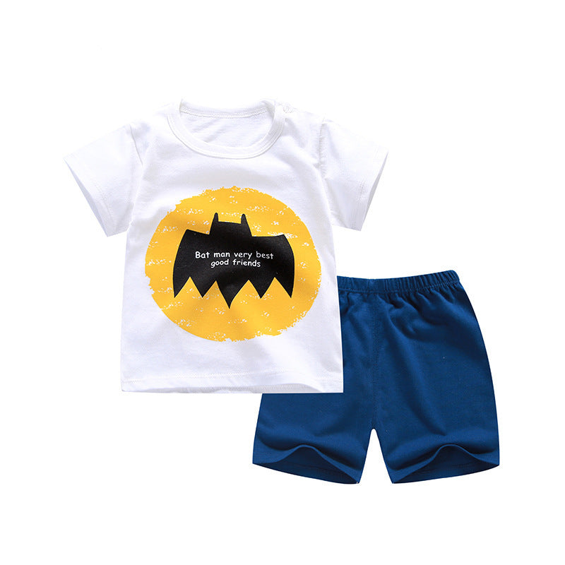 Pure Cotton Boys Korean Baby Clothes Wholesale New T-shirt Girls Kids Clothes - Cindi Book
