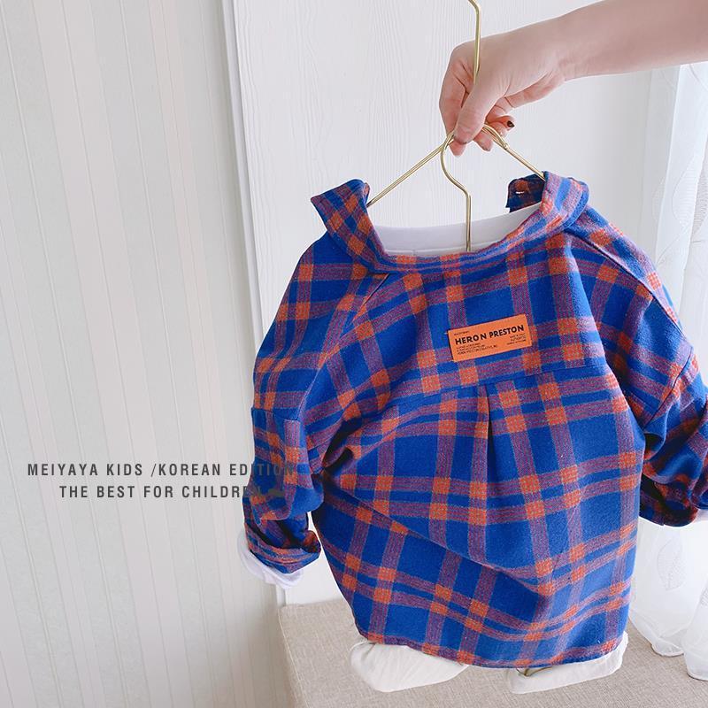 Children's Plaid Shirts in Baby Shirts for Men and Women