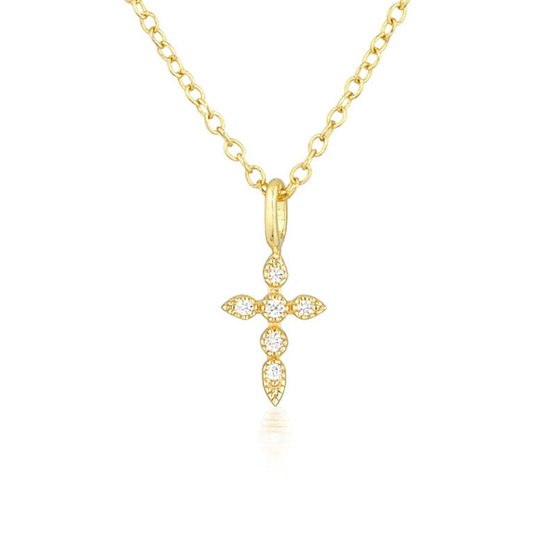 Women'S Clavicle Chain Jewelry Zircon Necklace - Cindi Book