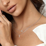 Women'S Clavicle Chain Jewelry Zircon Necklace - Cindi Book