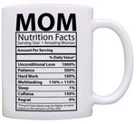 Mother'S Day Nutrition Label Mug Ceramic Coffee Cup - Cindi Book