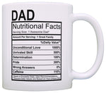 Mother'S Day Nutrition Label Mug Ceramic Coffee Cup - Cindi Book