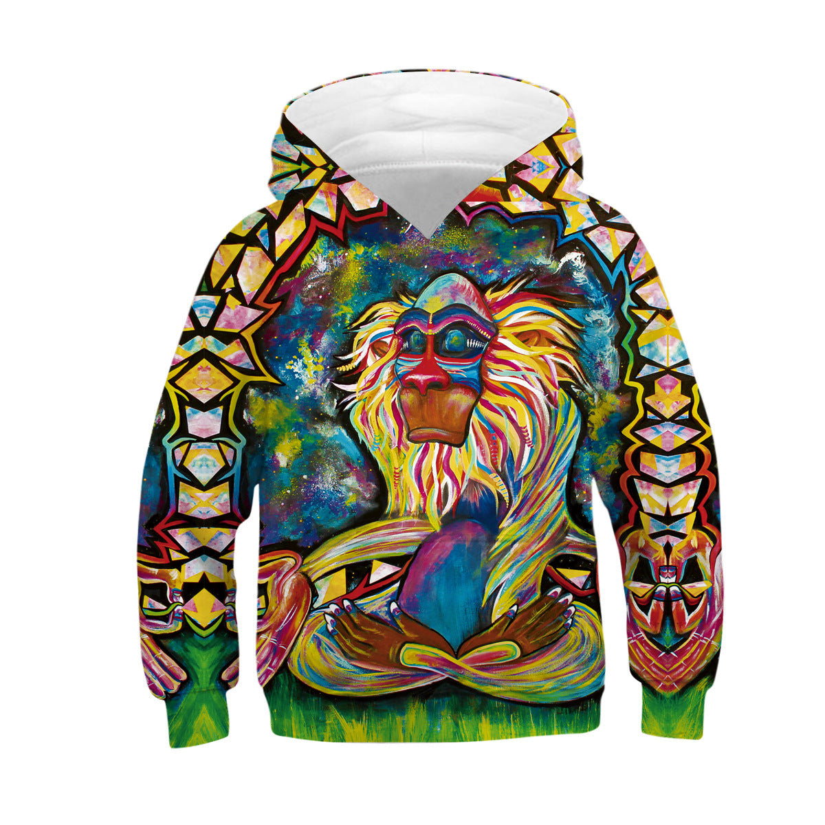 Digital Printed Children's Hooded Sweater For Kids - Cindi Book