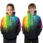 Digital Printed Children's Hooded Sweater For Kids - Cindi Book