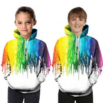 Digital Printed Children's Hooded Sweater For Kids - Cindi Book