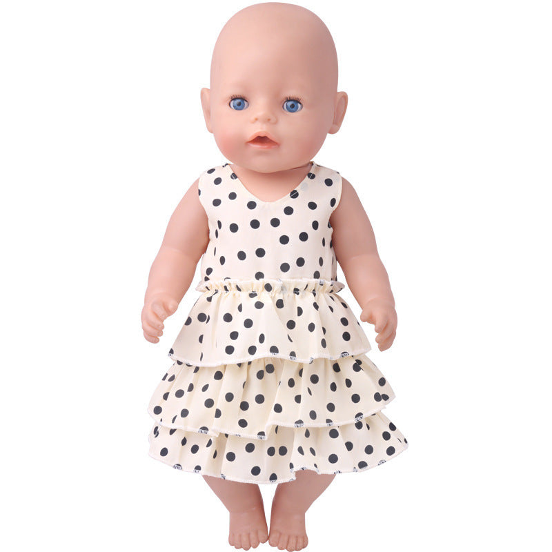 18 Inch American Girl Doll Dress American Girl Summer Sleeveless Cake Dress - Cindi Book