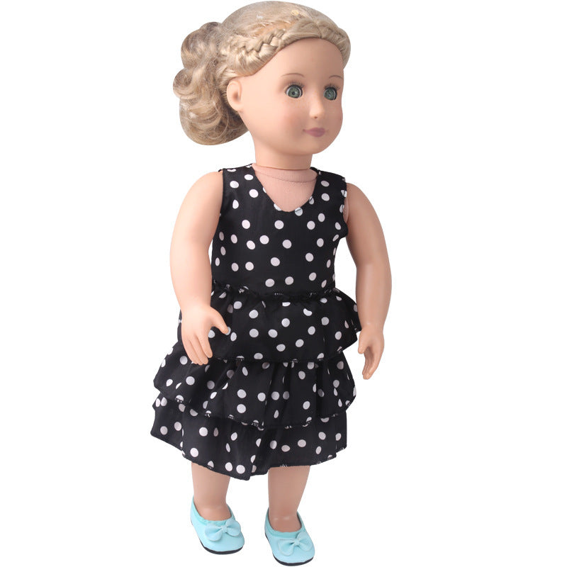 18 Inch American Girl Doll Dress American Girl Summer Sleeveless Cake Dress - Cindi Book