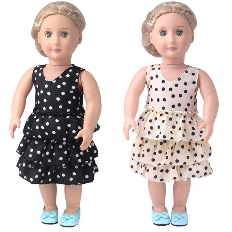 18 Inch American Girl Doll Dress American Girl Summer Sleeveless Cake Dress - Cindi Book