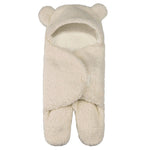 Lamb Plush Sleeping Bag Newborn Baby Swaddling Quilt - Cindi Book