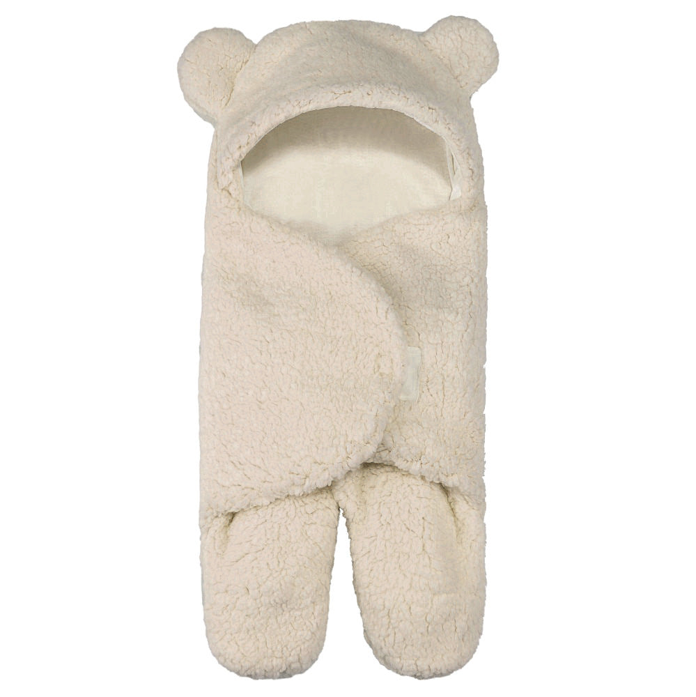 Lamb Plush Sleeping Bag Newborn Baby Swaddling Quilt - Cindi Book