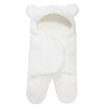 Lamb Plush Sleeping Bag Newborn Baby Swaddling Quilt - Cindi Book