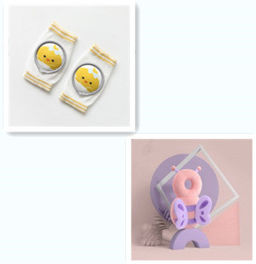 Baby Knee Pads Cartoon Accessories Doll Elbow Pads Baby Learning Set - Cindi Book