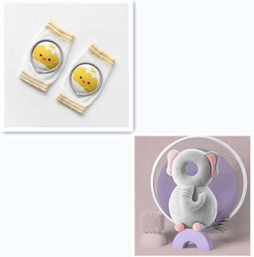 Baby Knee Pads Cartoon Accessories Doll Elbow Pads Baby Learning Set - Cindi Book