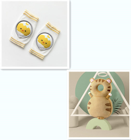 Baby Knee Pads Cartoon Accessories Doll Elbow Pads Baby Learning Set - Cindi Book