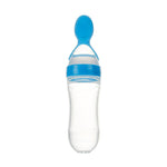 Safe Newborn Baby Feeding Bottle Toddler Silicone Squeeze Feeding Spoon Milk Bottle Baby Training Feeder Food Supplement - Cindi Book