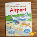 Children coloring sticker book - Cindi Book