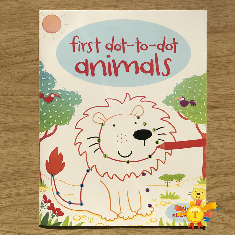 Children coloring sticker book - Cindi Book