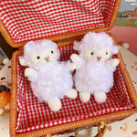 Cute Girl Cute Pendant Plush Doll Lamb Doll Doll Bag Pendant Soft Cute Accessories Keychain - Cindi Book