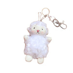 Cute Girl Cute Pendant Plush Doll Lamb Doll Doll Bag Pendant Soft Cute Accessories Keychain - Cindi Book