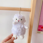 Cute Girl Cute Pendant Plush Doll Lamb Doll Doll Bag Pendant Soft Cute Accessories Keychain - Cindi Book