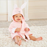 Cartoon Cute Animal Modeling Baby Bath Towels Baby Bathrobes Cotton Children's Bathrobes Baby Hooded - Cindi Book