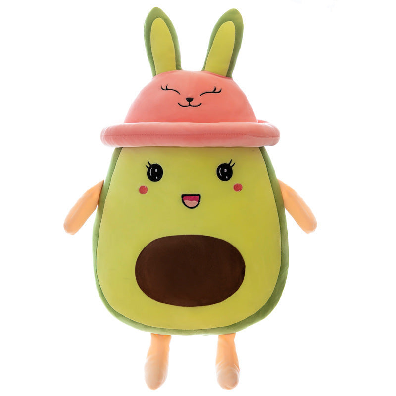 Creative Avocado Bunny Pillow Plush Toy Doll Girl Birthday Gift - Cindi Book