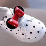 Light-up Shoes Girls Bowknot LED Light-up Shoes Breathable Baby Girls Shoes - Cindi Book