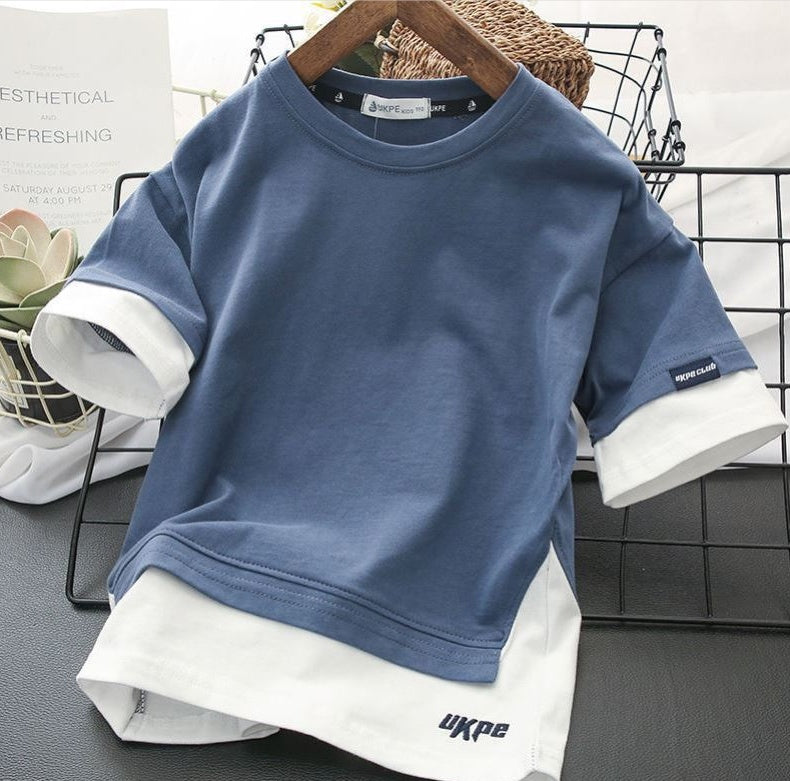 New Fake Two-Piece Upper Clothes Tide - Cindi Book